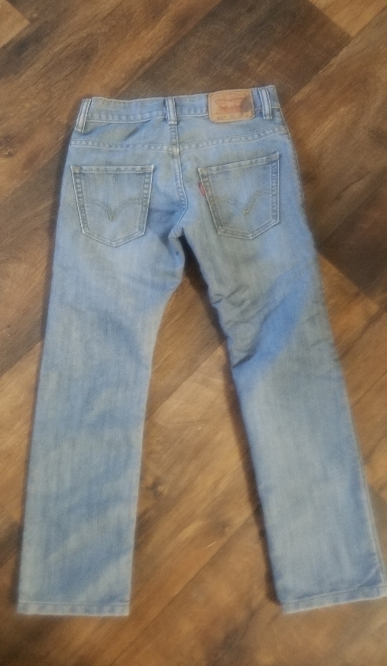 Levi's 511 Boys Light wash blue jeans